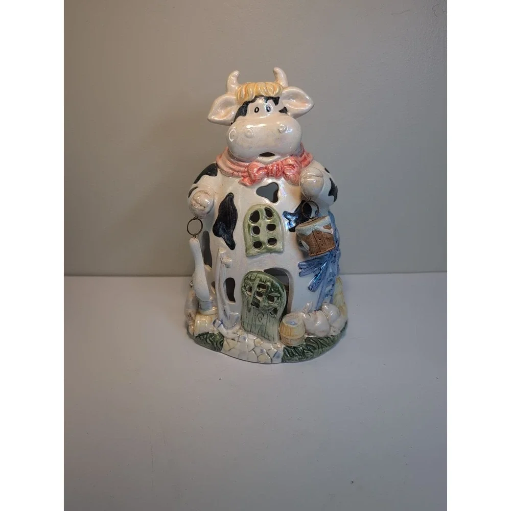 International Bazaar‎ Cow Candleholder